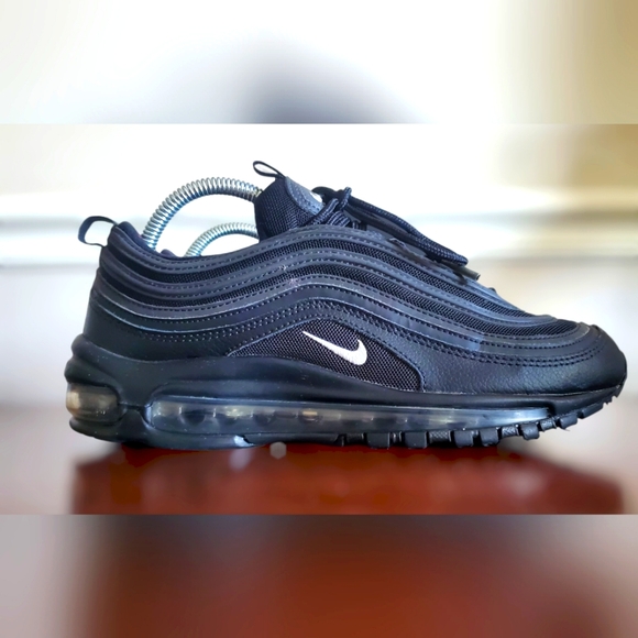 Nike Other - Nike Air Max 97 Black Anthracite Terry Cloth 921826-015 Mens Size 7